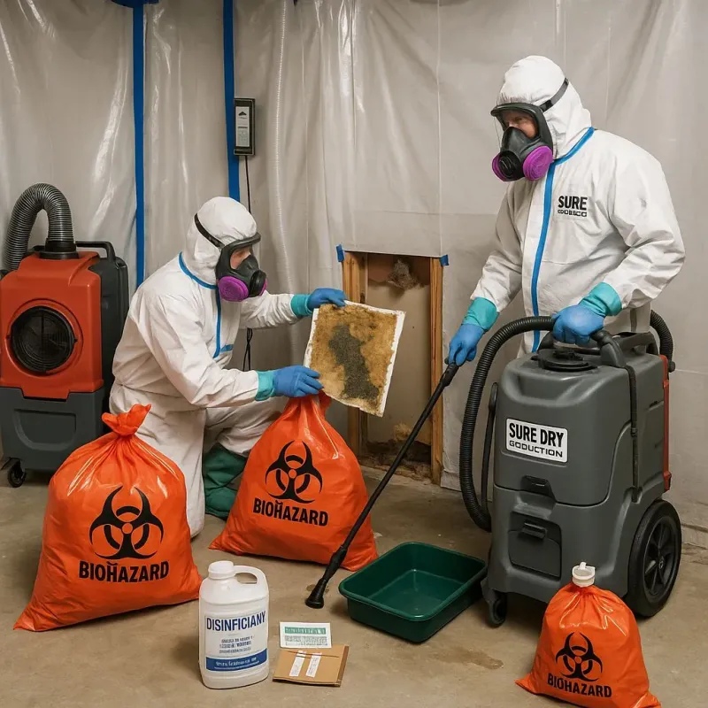 Contaminated Water Handling Protocols process in Bushnell, IL