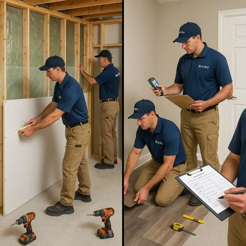 Repairs and Reconstruction process in Bushnell, IL