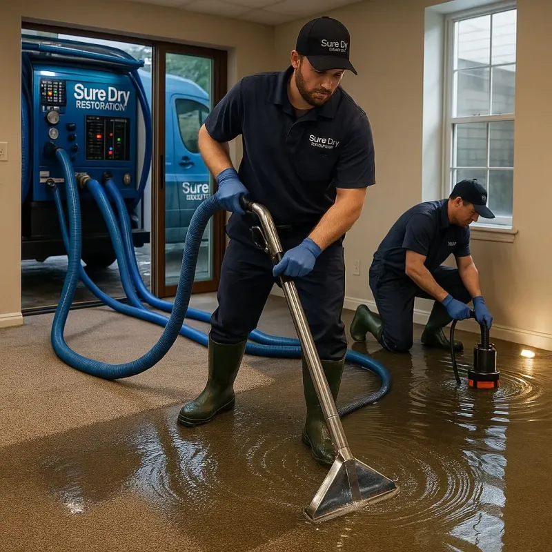 Water Extraction and Removal process in Bushnell, IL